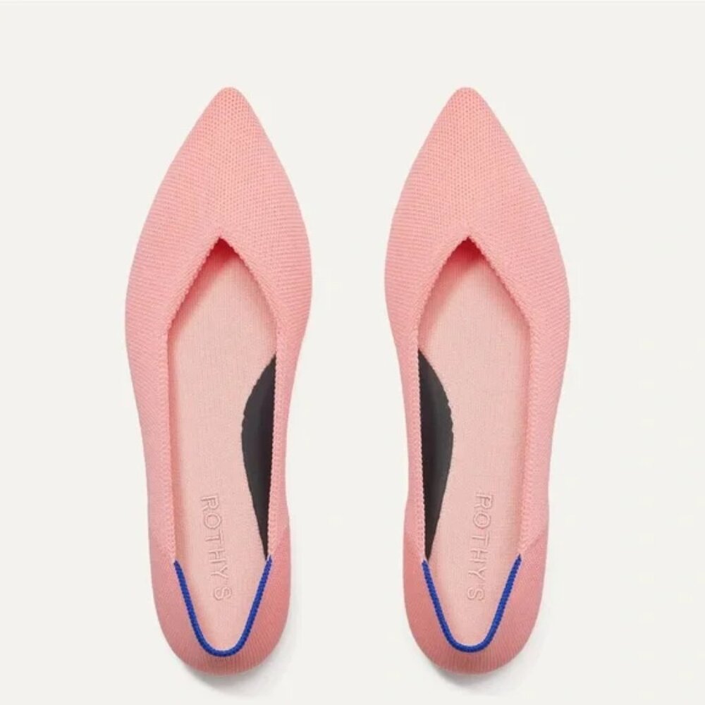 Rothy's Point II - Size 10 Carnation